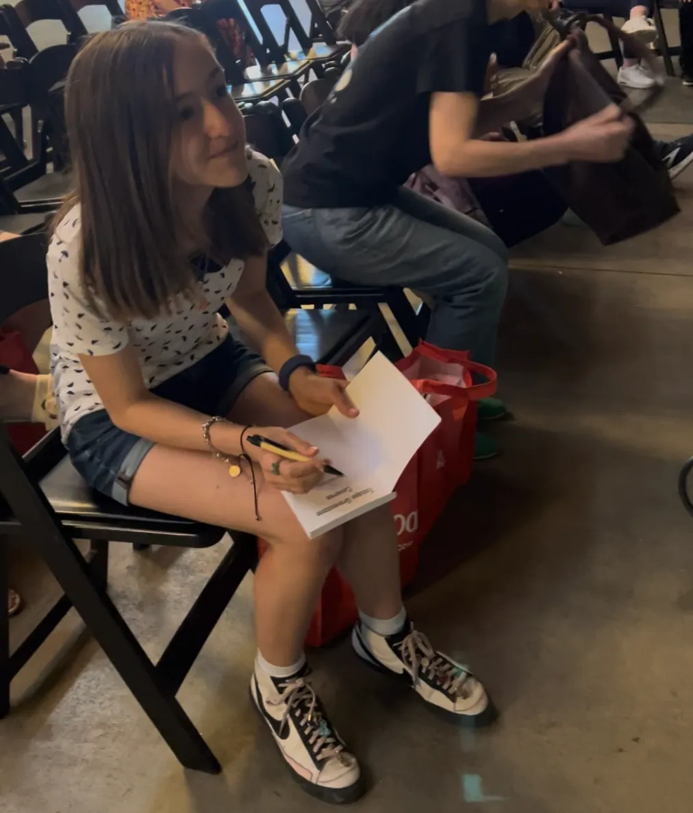 fan book signing