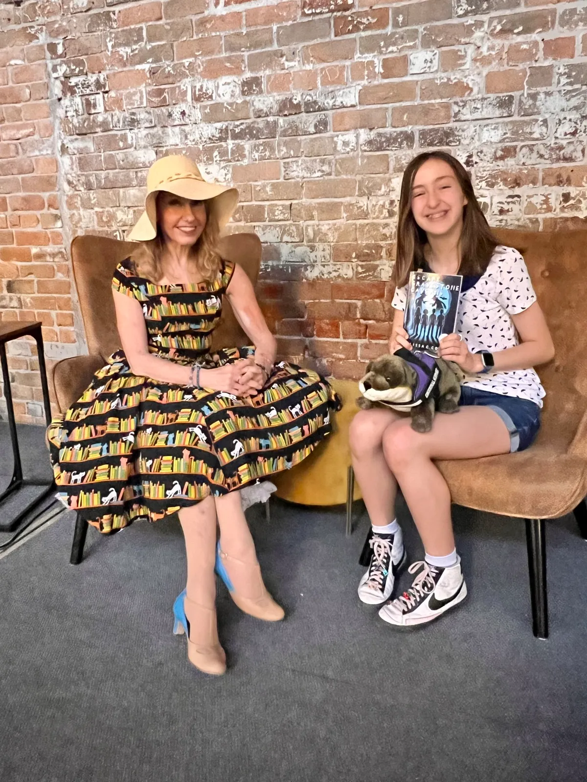 Sadie the book lady and I